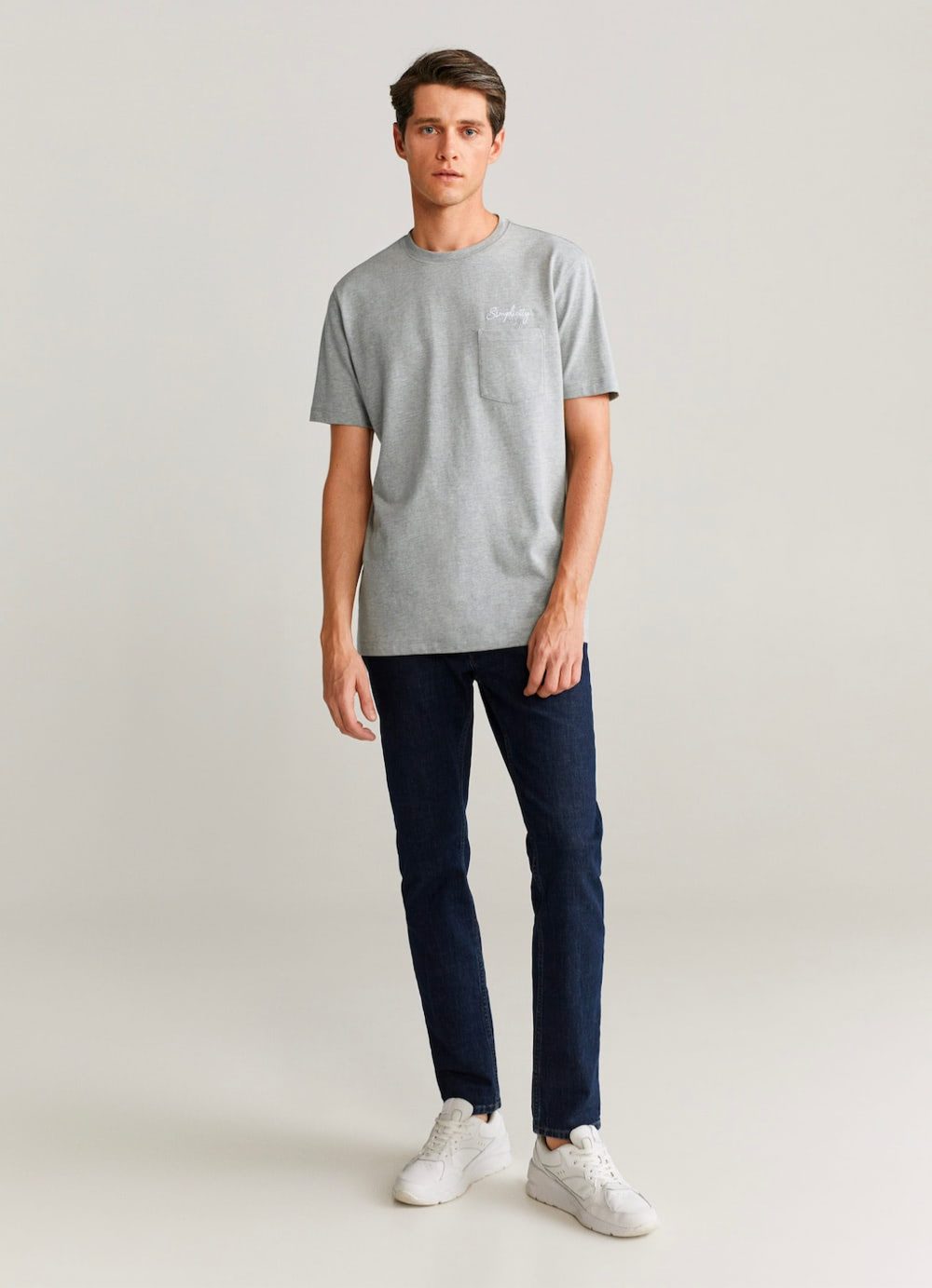 Pocket cotton T-shirt